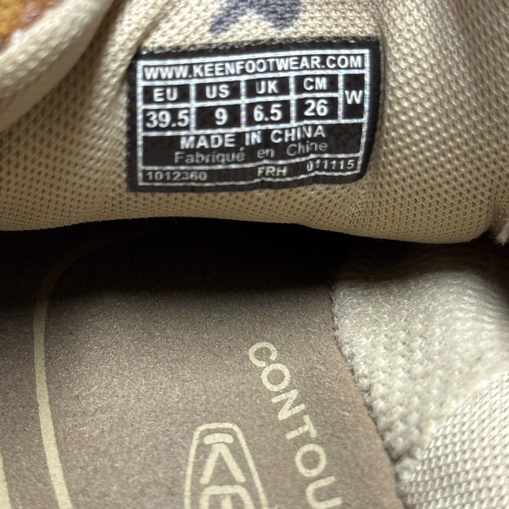 Keen Mercer Lace II Womens Size 9 Latte Trekker Trail Hiking Walking Shoes - Picture 9 of 9